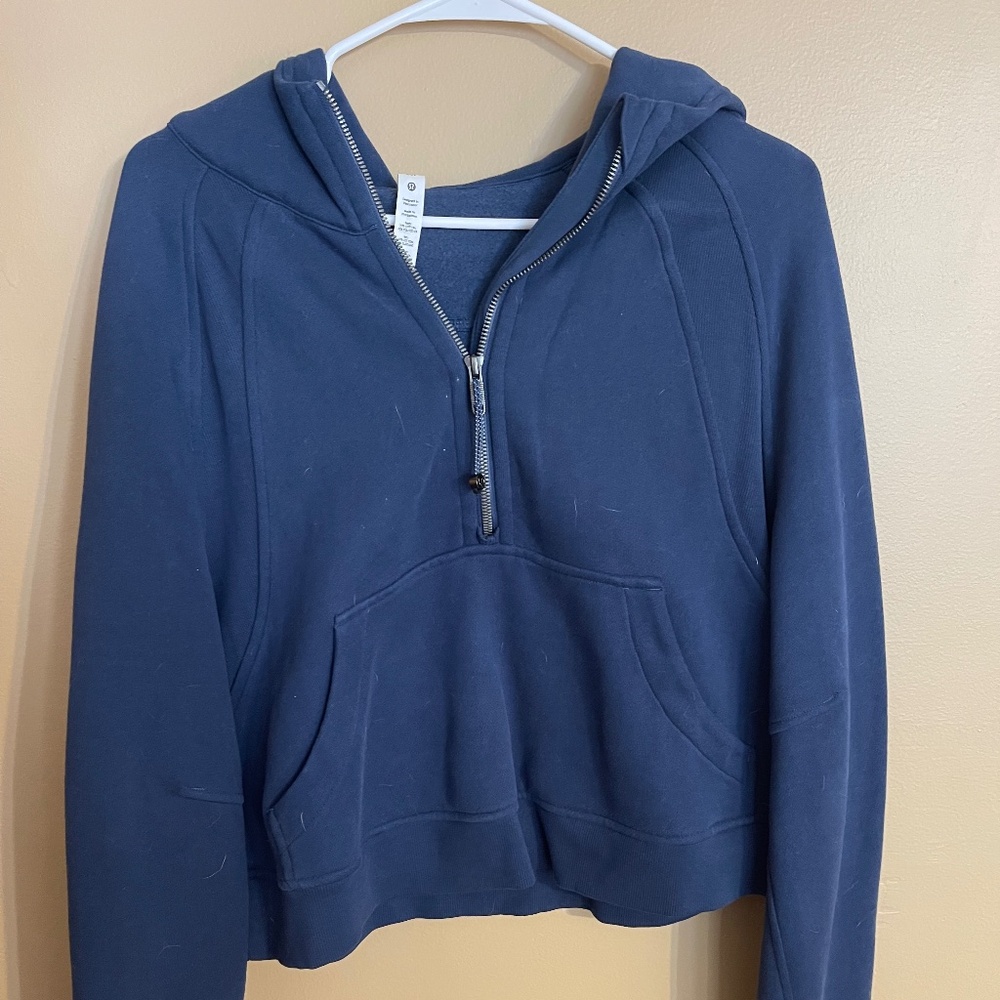 Lululemon Oversized Half Zip Scuba